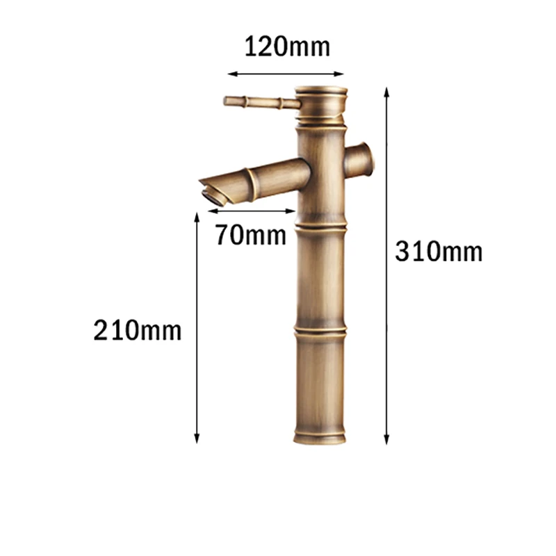 Tall Antique Bamboo Bathroom Faucet Single Handle Bamboo Water Tap Antique bronze finish Brass Basin Sink Faucet Basin Faucet
Tall Antique Bamboo Bathroom Faucet Single Handle Bamboo Water Tap Antique bronze finish Brass Basin Sink Faucet Basin Faucet
