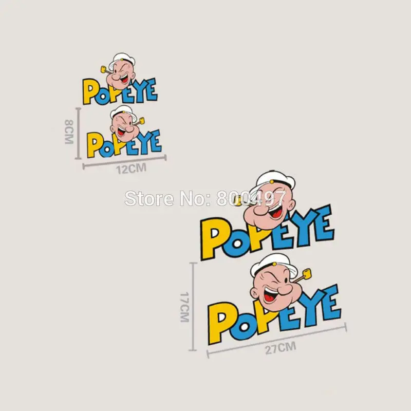 20 x Newest Car Styling Funny Popeye the Sailor Car Sticker Car Decals for Toyota Honda Chevrolet Volkswagen Tesla BMW Lada Fiat
20 x Newest Car Styling Funny Popeye the Sailor Car Sticker Car Decals for Toyota Honda Chevrolet Volkswagen Tesla BMW Lada Fiat