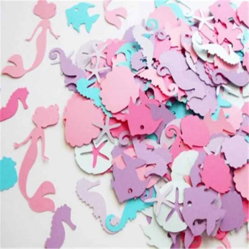 100PCS Mermaid Party Decor Colorful Mermaid Seahorse Confetti Table Scatter Birthday Party Under the Sea Girls Party Supplies
100PCS Mermaid Party Decor Colorful Mermaid Seahorse Confetti Table Scatter Birthday Party Under the Sea Girls Party Supplies
