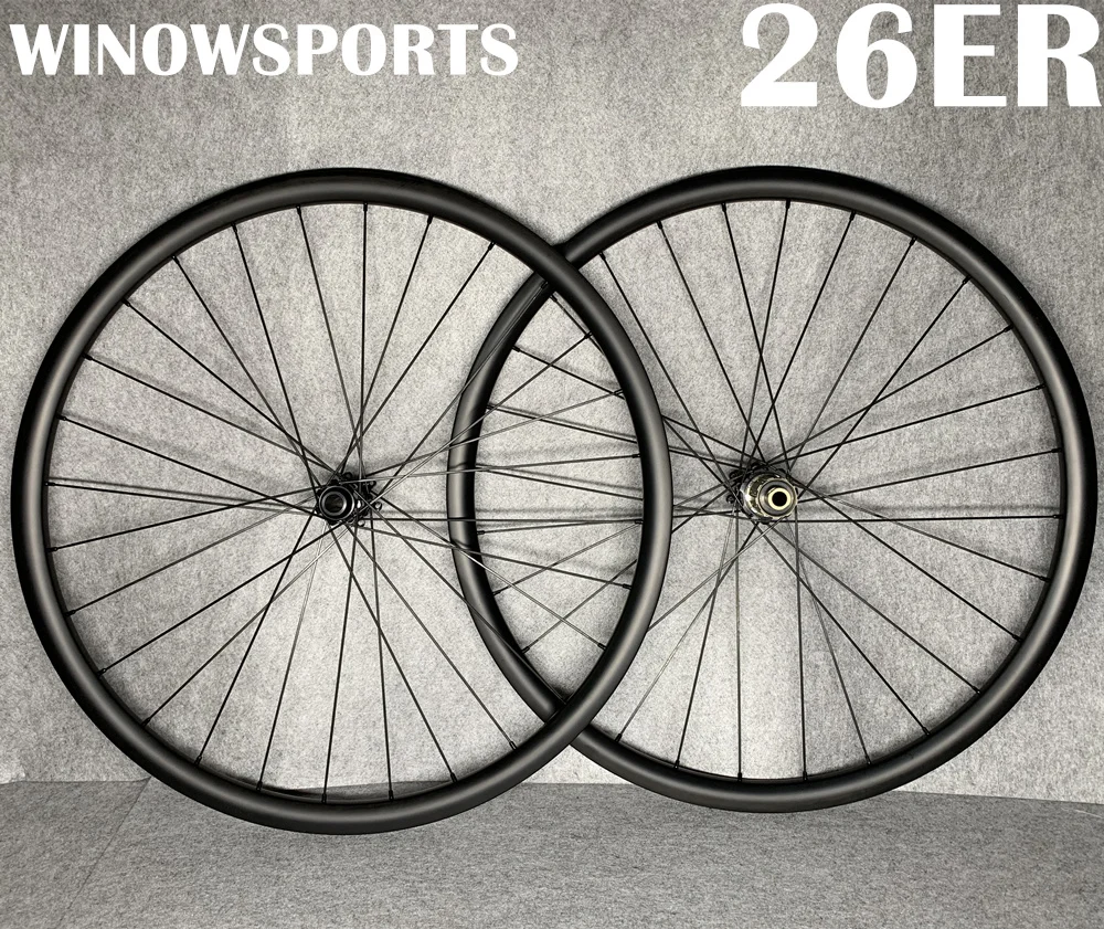 MTB 26er XC Углеродные колеса клинчер Углеродные mtb колеса Novatec D411-D412SB Углеродные колеса для велосипеда
MTB 26er XC Углеродные колеса клинчер Углеродные mtb колеса Novatec D411-D412SB Углеродные колеса для велосипеда