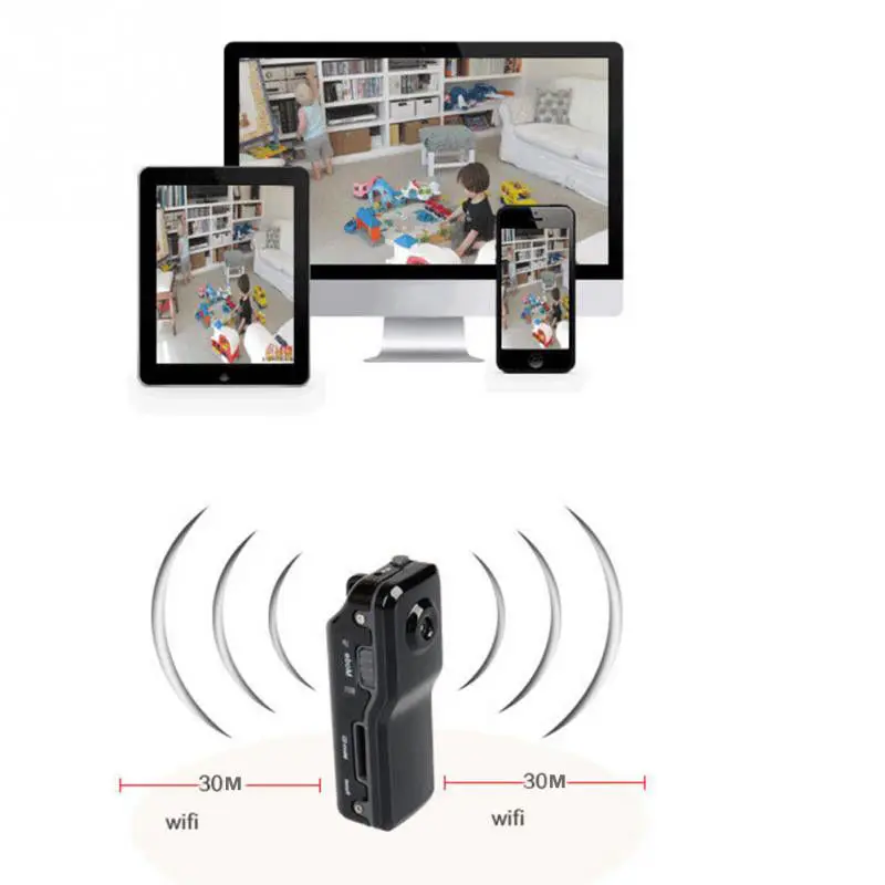 8 ГБ карта + MD81 мини wifi/IP беспроводные пульты дистанционного управления Surveillances DV