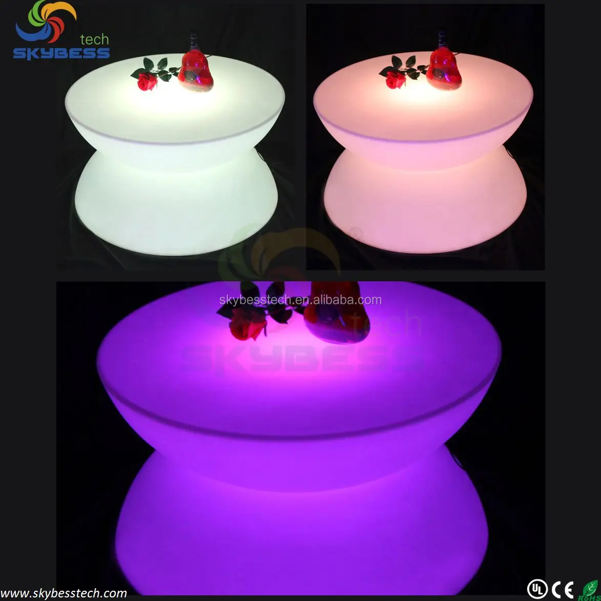 Светодиодное настольное освещение Светящиеся барные столы RGB светодиодные SK LF16