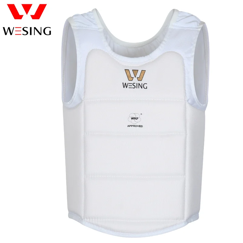Wesing WKF chest guard white karate chest protector karate body protector for men and women
Wesing WKF chest guard white karate chest protector karate body protector for men and women