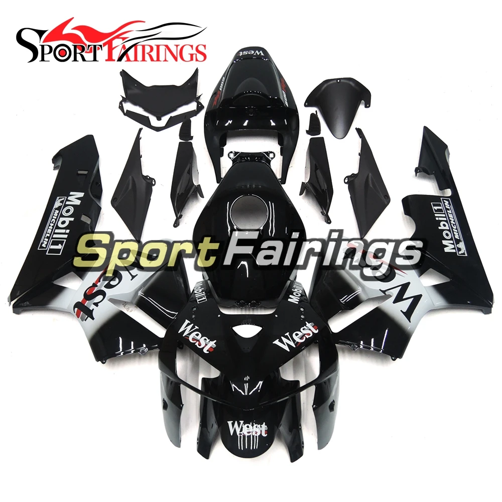 Motorcycle Black White Full Injection ABS Plastics Fairings For Honda CBR600 CBR600RR F5 2005 2006 Year 05 - 06 Cowlings Frames
Motorcycle Black White Full Injection ABS Plastics Fairings For Honda CBR600 CBR600RR F5 2005 2006 Year 05 - 06 Cowlings Frames