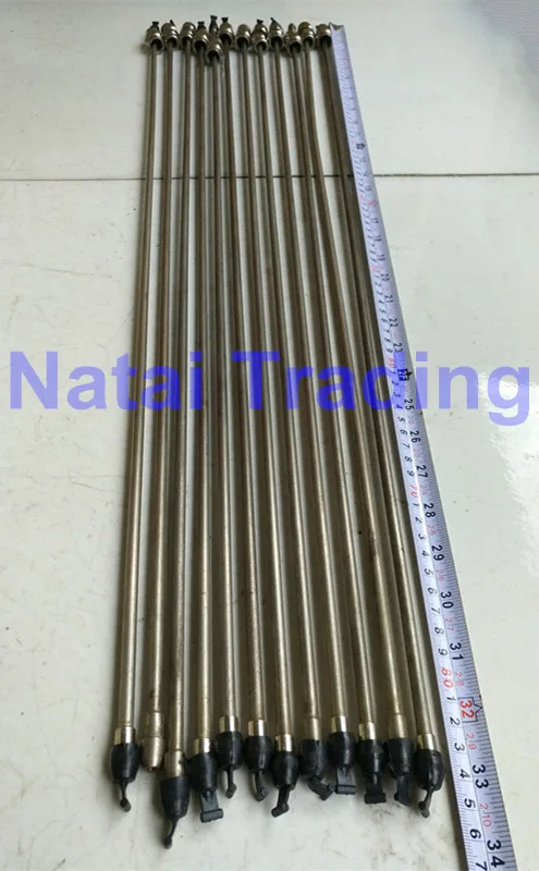 Top Quality 12pcs 800mm High Pressure Diesel Pipe Oil Tube 6*2mm for Fuel Injection Pump Test Bench Spare Part
Top Quality 12pcs 800mm High Pressure Diesel Pipe Oil Tube 6*2mm for Fuel Injection Pump Test Bench Spare Part