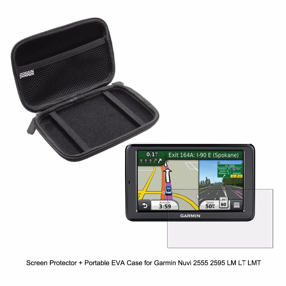 5'' Inche Vehicle Portable Protect Case bag + Clear Screen Protector Shield Film for Garmin Nuvi 2555 2595 LM LT LMT GPS
5'' Inche Vehicle Portable Protect Case bag + Clear Screen Protector Shield Film for Garmin Nuvi 2555 2595 LM LT LMT GPS