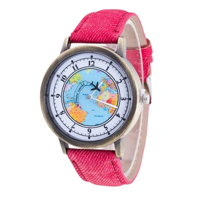 Fashion World Map Watch Women Casual Leather Strap Quartz Cowboy Watches Montre Femme Relogio Feminino 2018 Hot sale #D
Fashion World Map Watch Women Casual Leather Strap Quartz Cowboy Watches Montre Femme Relogio Feminino 2018 Hot sale #D