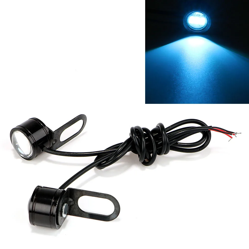 LEEPEE DRL Daytime Running Light 2PCS DC 12V Eagle Eye Motorcycle Fog Lamp Rearview Mirror Decor LED Reverse Backup Light
LEEPEE DRL Daytime Running Light 2PCS DC 12V Eagle Eye Motorcycle Fog Lamp Rearview Mirror Decor LED Reverse Backup Light