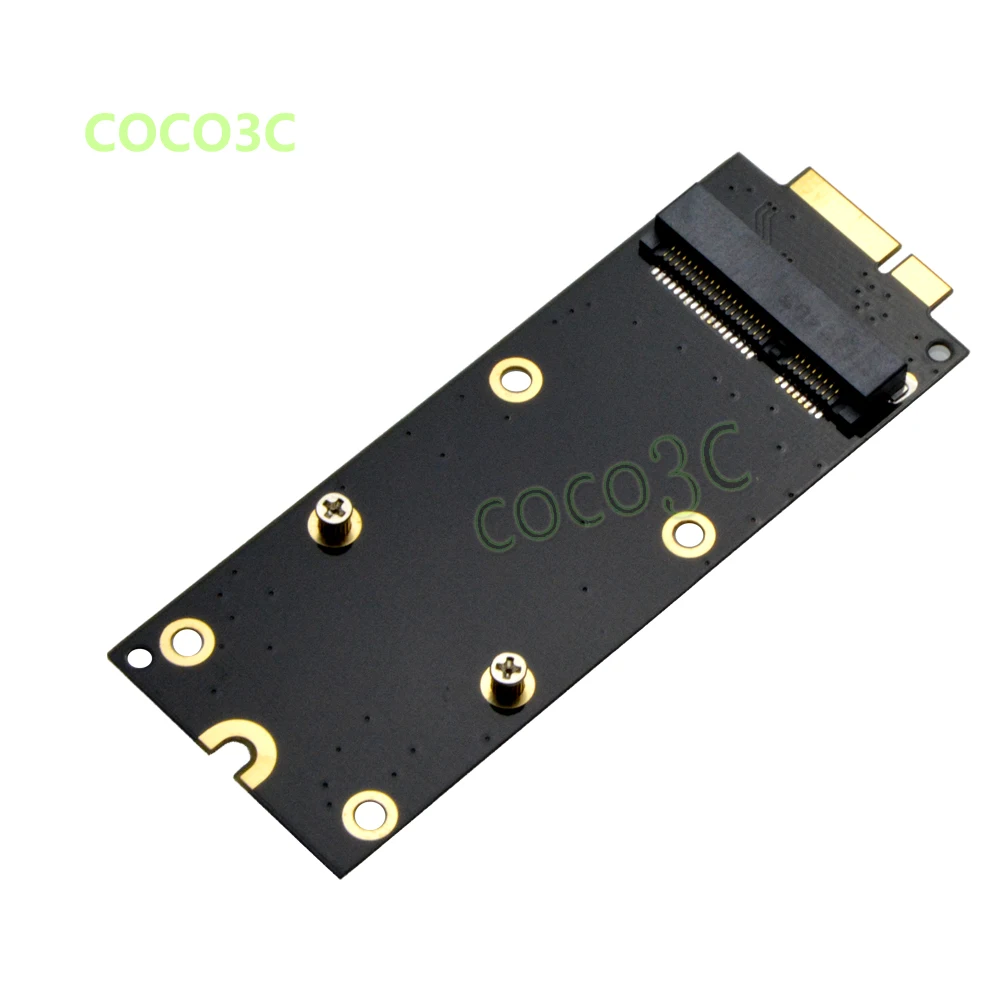 for 2012 Macbook Pro Retina SSD to mSATA Adapter A1425 A1398 mini sata slot to 7+17 pin A1398 MC975 MC976 ME662 ME664 ME665
for 2012 Macbook Pro Retina SSD to mSATA Adapter A1425 A1398 mini sata slot to 7+17 pin A1398 MC975 MC976 ME662 ME664 ME665