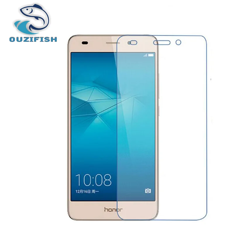 OUZIFISH 2 шт Закаленное стекло протектор экрана для huawei Ascend P1 P6 P7 P8 P9 P10 G9 Lite MINI PLUS