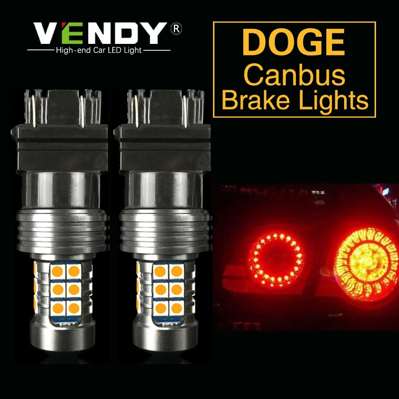 1pcs Car LED Brake Light Parking Lamp 3157 3156 P27/7W 7443 BAY15D For Dodge Challenger Charger Dart Durango Grand Journey Viper
1pcs Car LED Brake Light Parking Lamp 3157 3156 P27/7W 7443 BAY15D For Dodge Challenger Charger Dart Durango Grand Journey Viper