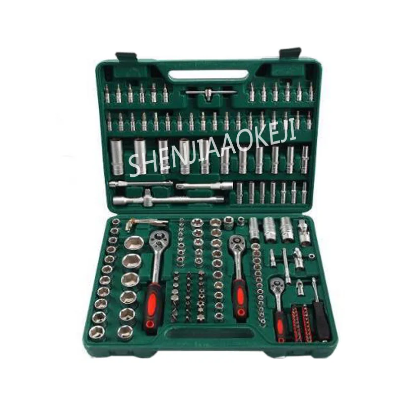 171pcs/set sleeve tool combination Chrome vanadium steel Household tool KH-171 mechanic tool combination
171pcs/set sleeve tool combination Chrome vanadium steel Household tool KH-171 mechanic tool combination