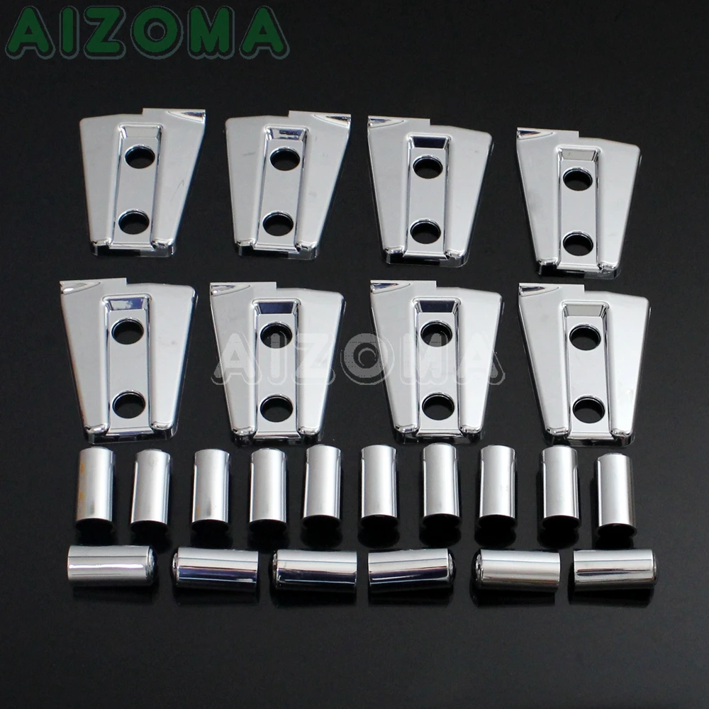 Aftermarket Chrome Door Hinge Covers Protector for Jeep Wrangler JKU unlimited (4 doors) 2007-2017
Aftermarket Chrome Door Hinge Covers Protector for Jeep Wrangler JKU unlimited (4 doors) 2007-2017