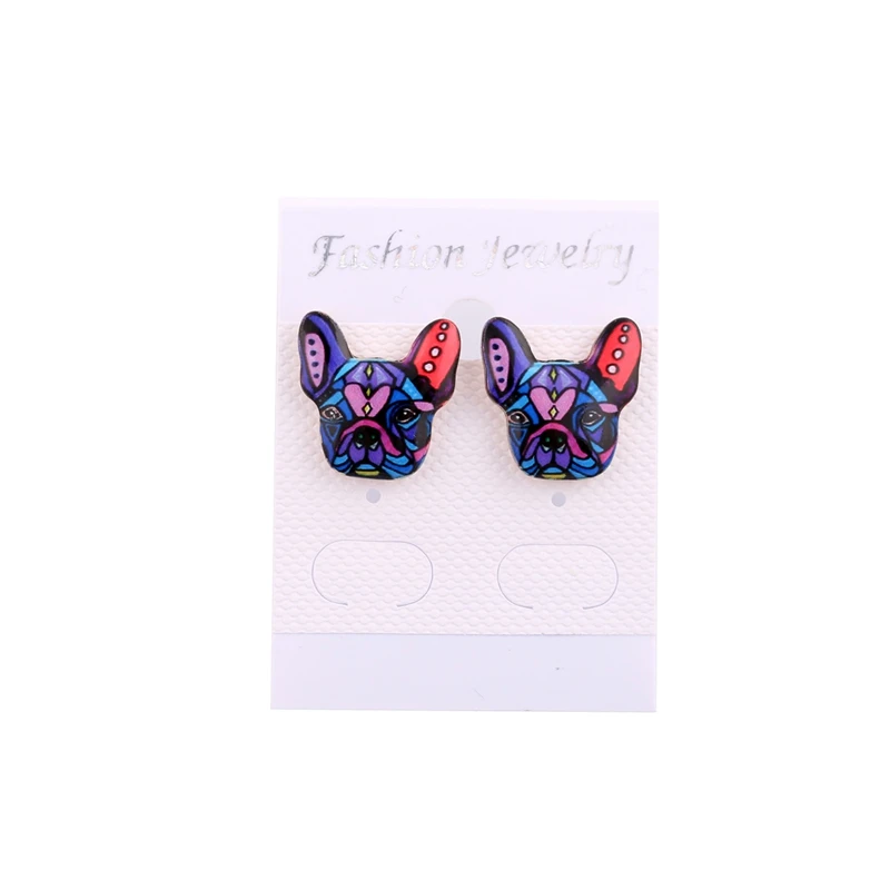 Shuangshuo 2020 New Fashion Colorful Animal Stud Earrings French Bulldog Earrings Puppy Dog Stud Earrings for Women OED046
Shuangshuo 2020 New Fashion Colorful Animal Stud Earrings French Bulldog Earrings Puppy Dog Stud Earrings for Women OED046
