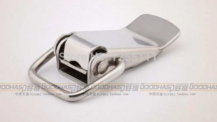 5pcs/lot High Quality DK1202-SS 47*22 Stainless Steel Spring Loaded Toggle Latch Catch Hasp for Chests Cases
5pcs/lot High Quality DK1202-SS 47*22 Stainless Steel Spring Loaded Toggle Latch Catch Hasp for Chests Cases