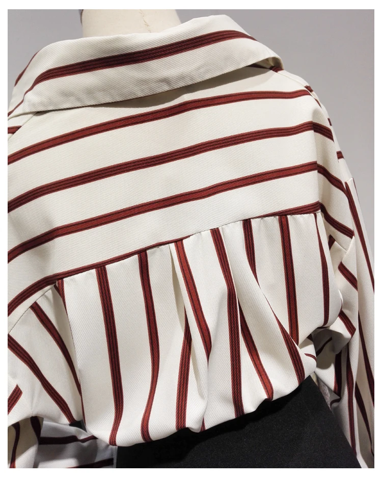 Striped Shirts Tops 2020 Spring Female Elegant Office Work Loose Casual Shirts Blouses Clothes Lady Korean Long Sleeve Shirts
Striped Shirts Tops 2020 Spring Female Elegant Office Work Loose Casual Shirts Blouses Clothes Lady Korean Long Sleeve Shirts