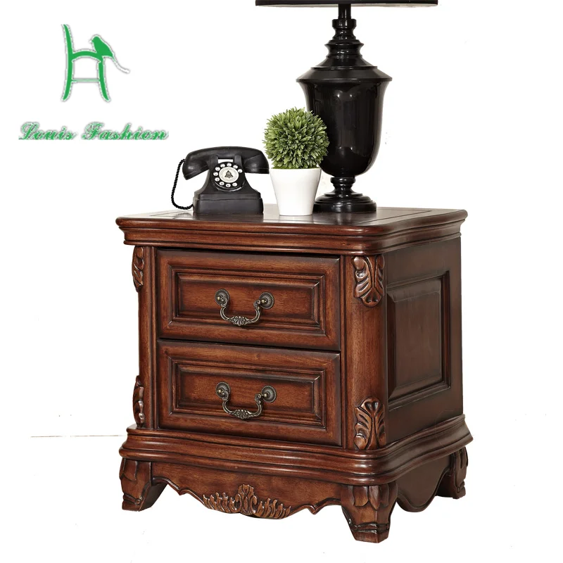 The antique furniture bedside bedside table of European American country furniture cabinet wood
The antique furniture bedside bedside table of European American country furniture cabinet wood