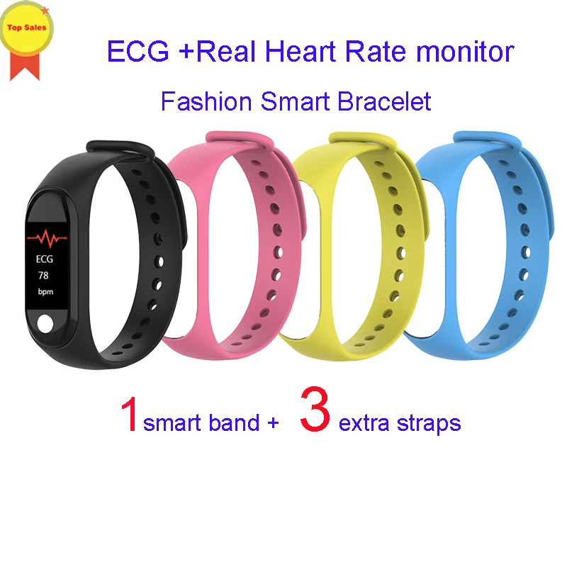new fashion Smart Bracelet ECG HR Blood Pressure monitor Smart Band Waterproof Bluetooth Fitness Watch for iPhone Dropshipping
new fashion Smart Bracelet ECG HR Blood Pressure monitor Smart Band Waterproof Bluetooth Fitness Watch for iPhone Dropshipping