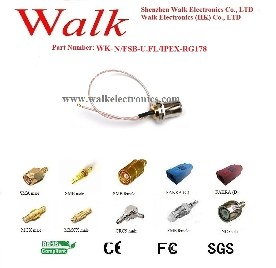 N female U.FL RG178 cable, N IPEX cable, N connector cable, N U.FL cable adapter
N female U.FL RG178 cable, N IPEX cable, N connector cable, N U.FL cable adapter