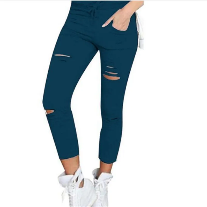 2018 Hot style casual pants nine minutes of female cotton leggings women fashion 6 colors size S-4XL | Женская одежда