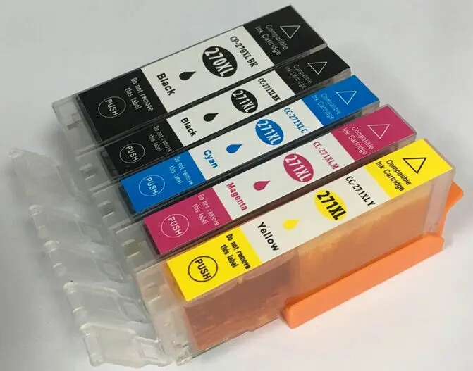 Einkshop 5PK PGI-270 CLI-271 Ink Cartridges For Canon PGI270 CLI271 Pixma MG5720 MG5721 MG5722 MG6820 MG6821 MG6822 MG7720
Einkshop 5PK PGI-270 CLI-271 Ink Cartridges For Canon PGI270 CLI271 Pixma MG5720 MG5721 MG5722 MG6820 MG6821 MG6822 MG7720