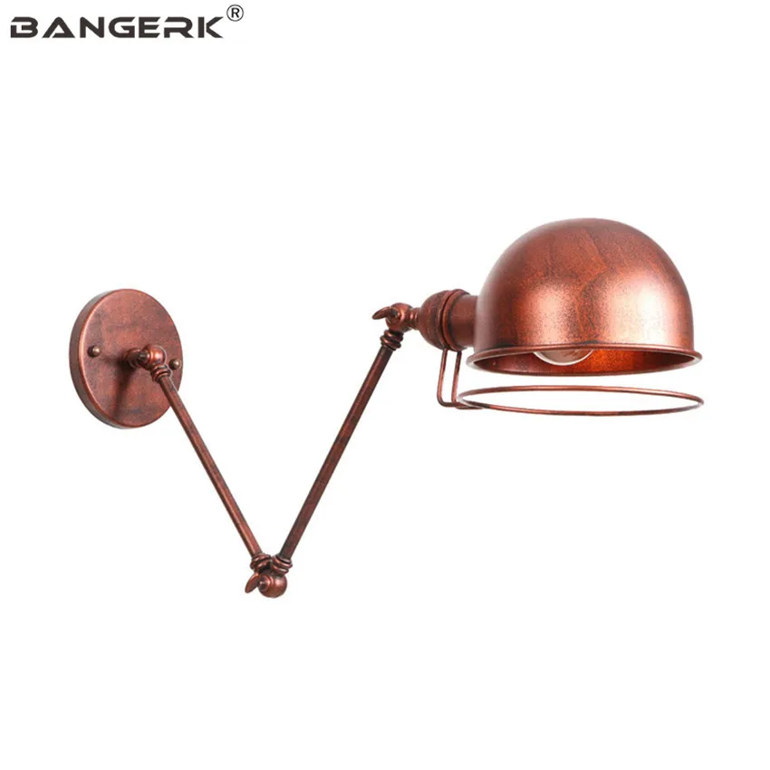 RH Industrial Antique Sconce Wall Lights Rust Iron Long Arm LED Wall Lamp Loft Telescopic Folding Home Decor Lamps Lighting
RH Industrial Antique Sconce Wall Lights Rust Iron Long Arm LED Wall Lamp Loft Telescopic Folding Home Decor Lamps Lighting