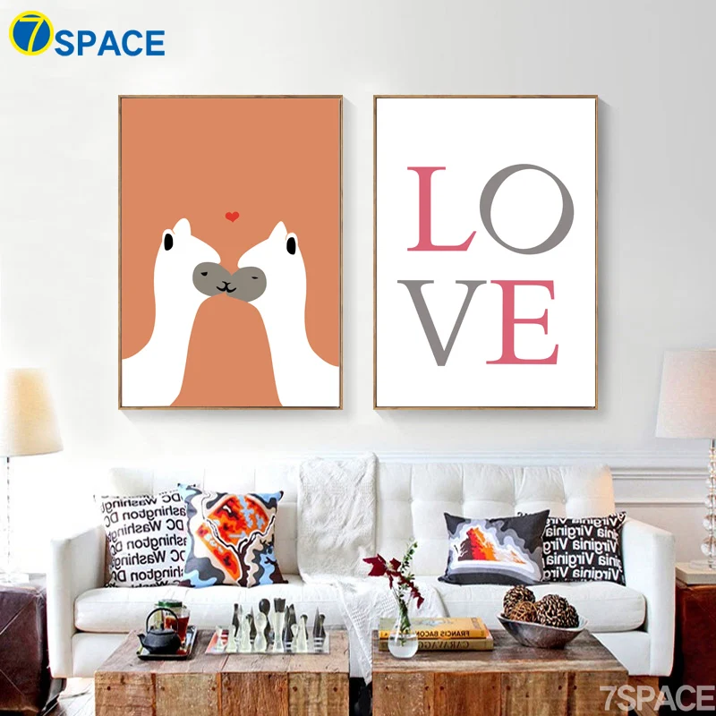 Cartoon Llamas Love Posters And Prints Wall Art Canvas Painting Nordic Poster Animals Wall Pictures Kids Room Bedroom Home Decor
Cartoon Llamas Love Posters And Prints Wall Art Canvas Painting Nordic Poster Animals Wall Pictures Kids Room Bedroom Home Decor