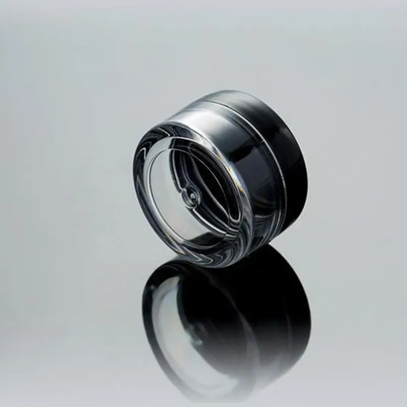 5g Clear Plastic Cosmetic Container Jars With Black Lids Cosmetic Cream Pot Makeup Eye Shadow Nails Powder Jewelry Bottle
5g Clear Plastic Cosmetic Container Jars With Black Lids Cosmetic Cream Pot Makeup Eye Shadow Nails Powder Jewelry Bottle