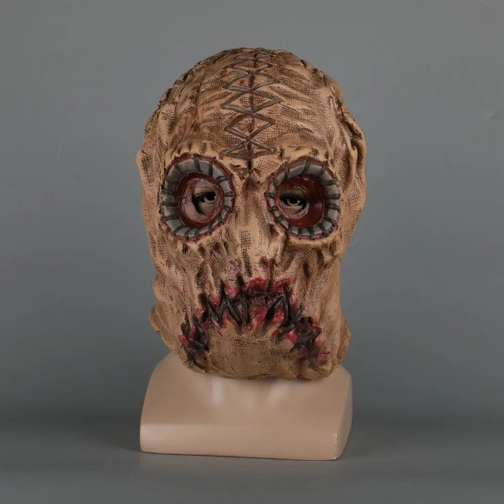 SCUM Helmet Scarecrow Mask Cosplay Halloween Masquerade Terror latex Mask Props High Quality Costume game
SCUM Helmet Scarecrow Mask Cosplay Halloween Masquerade Terror latex Mask Props High Quality Costume game