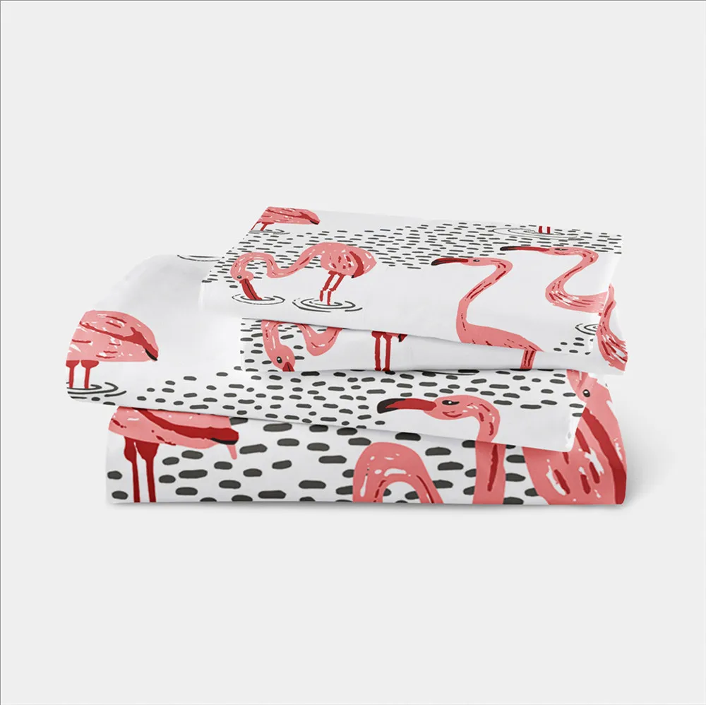 Animal Pink Flamingo Lake Painted Bedding Set White Duvet Cover Set Twin Full King Queen Bed Cover Pillowcase Home Decor D20
Animal Pink Flamingo Lake Painted Bedding Set White Duvet Cover Set Twin Full King Queen Bed Cover Pillowcase Home Decor D20