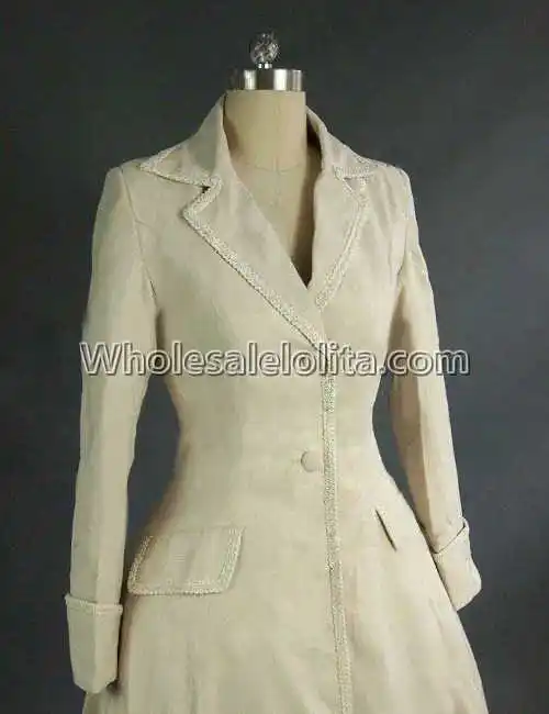 High Quality Victorian Edwardian Downton Abbey Steampunk Titanic Frock Coat Dress Reenactment Costume
High Quality Victorian Edwardian Downton Abbey Steampunk Titanic Frock Coat Dress Reenactment Costume
