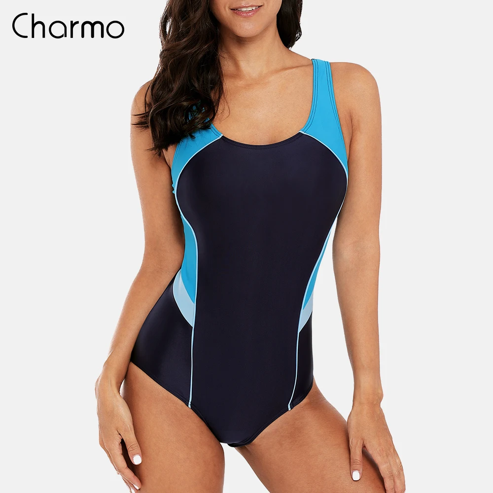 Charmo Women One Piece Sports Swimwear Sports Swimsuit Slim Bikini Training Monokini Beachwear Bathing Suit Swimming Training
Charmo Women One Piece Sports Swimwear Sports Swimsuit Slim Bikini Training Monokini Beachwear Bathing Suit Swimming Training