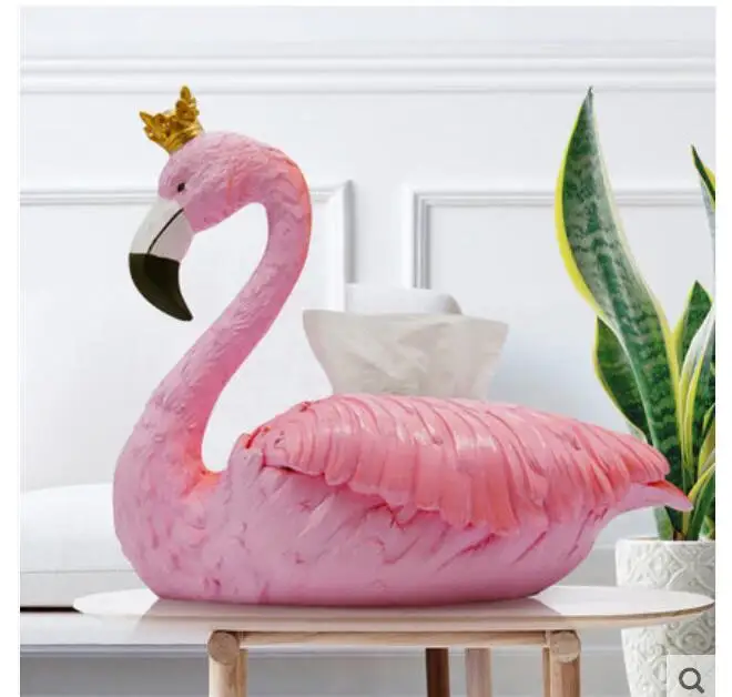 Ins decoration flamingo paper towel box creative smoke carton sitting room simple lovely European cartoon resin sculpture merry
Ins decoration flamingo paper towel box creative smoke carton sitting room simple lovely European cartoon resin sculpture merry