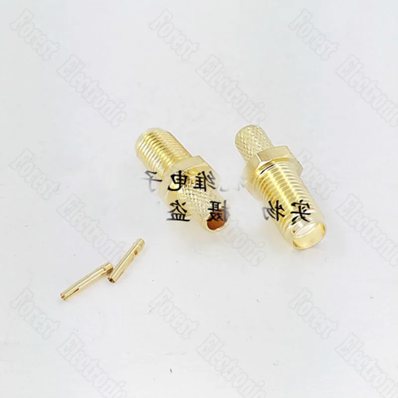 30pcs/lot SMA-C-K3 Female Connector Connector External Screw Hole Connector For RG58&RG400 Gopper Gilded
30pcs/lot SMA-C-K3 Female Connector Connector External Screw Hole Connector For RG58&RG400 Gopper Gilded