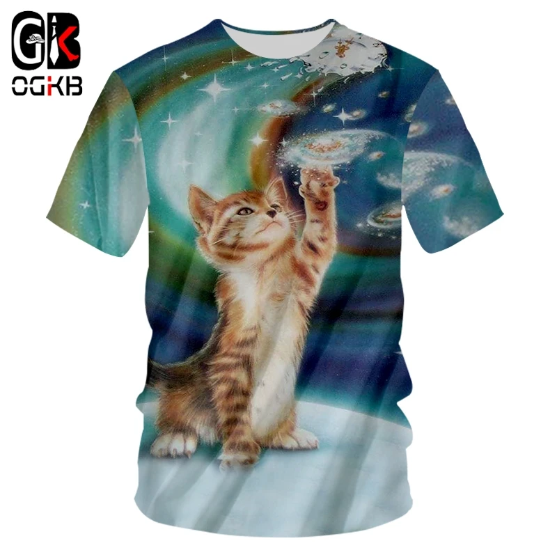 OGKB T Shirts Hombre Hot O-neck Lovely 3D Tee Shirt Printing Vortex Cat Loose Plus Size 5XL 6XL Costume Men Spring T-shirt
OGKB T Shirts Hombre Hot O-neck Lovely 3D Tee Shirt Printing Vortex Cat Loose Plus Size 5XL 6XL Costume Men Spring T-shirt