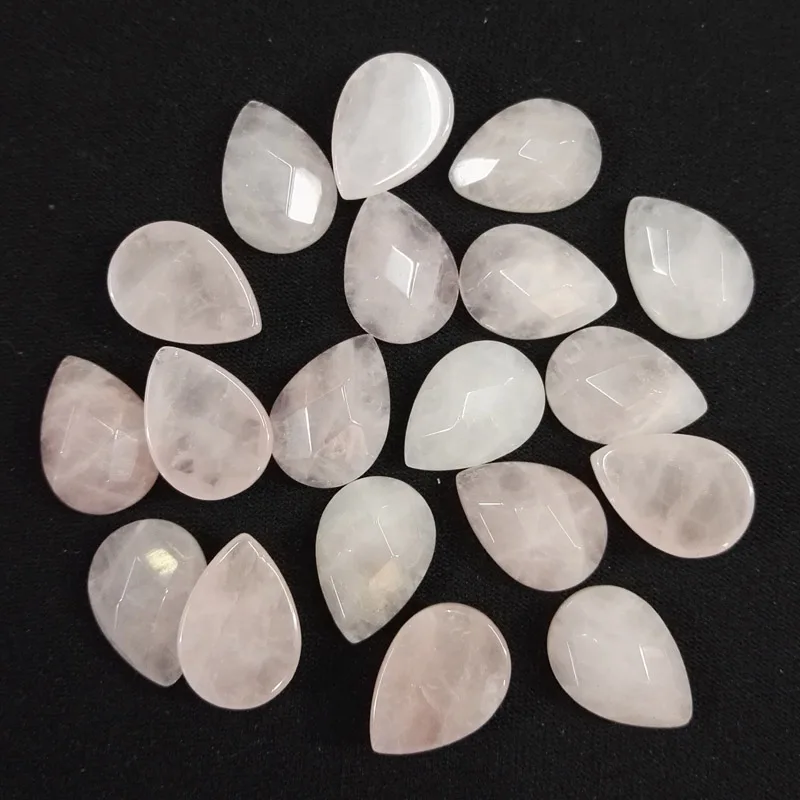 high quality Pink Crystal Natural stone beads cab cabochon section Teardrop 13x18MM charm for jewelry making Fashion 20Pcs/lot
high quality Pink Crystal Natural stone beads cab cabochon section Teardrop 13x18MM charm for jewelry making Fashion 20Pcs/lot