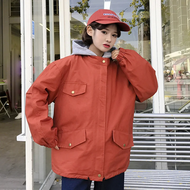 New Arrived jacket women winter Patchwork Windbreaker Long Sleeve Oversize Zipper Overcoat Outerwear#GHC
New Arrived jacket women winter Patchwork Windbreaker Long Sleeve Oversize Zipper Overcoat Outerwear#GHC