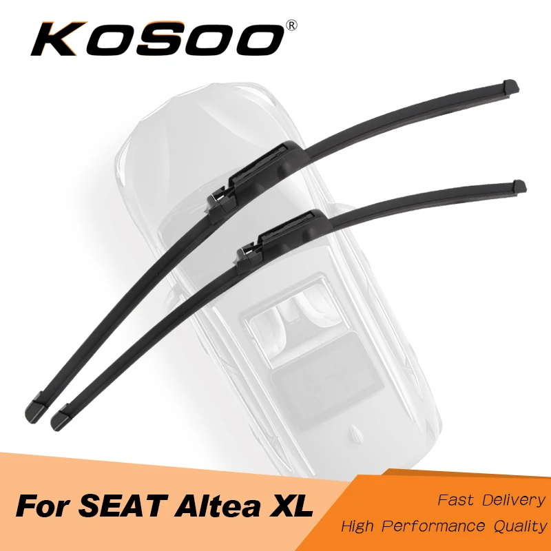 KOSOO For SEAT Altea XL 26"+26"R ,2006 2007 2008 2009 2010 2011 2012 2013 2014 2015 Fit Claw Arm Car Natural Rubber Wiper Blades
KOSOO For SEAT Altea XL 26"+26"R ,2006 2007 2008 2009 2010 2011 2012 2013 2014 2015 Fit Claw Arm Car Natural Rubber Wiper Blades