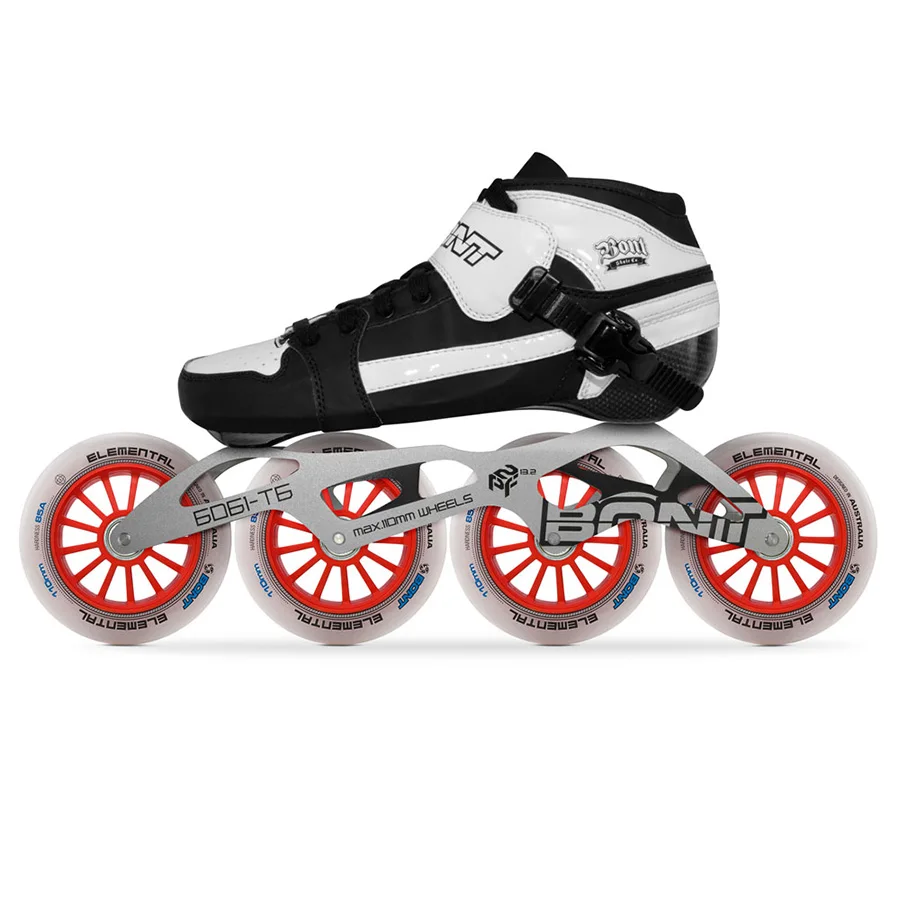 2019 Original Bont Pursuit Speed Inline Skates Heatmoldable Carbon Fiber Boot 6061 Frame Elemental 4*90/100/110mm Wheels Patines
2019 Original Bont Pursuit Speed Inline Skates Heatmoldable Carbon Fiber Boot 6061 Frame Elemental 4*90/100/110mm Wheels Patines