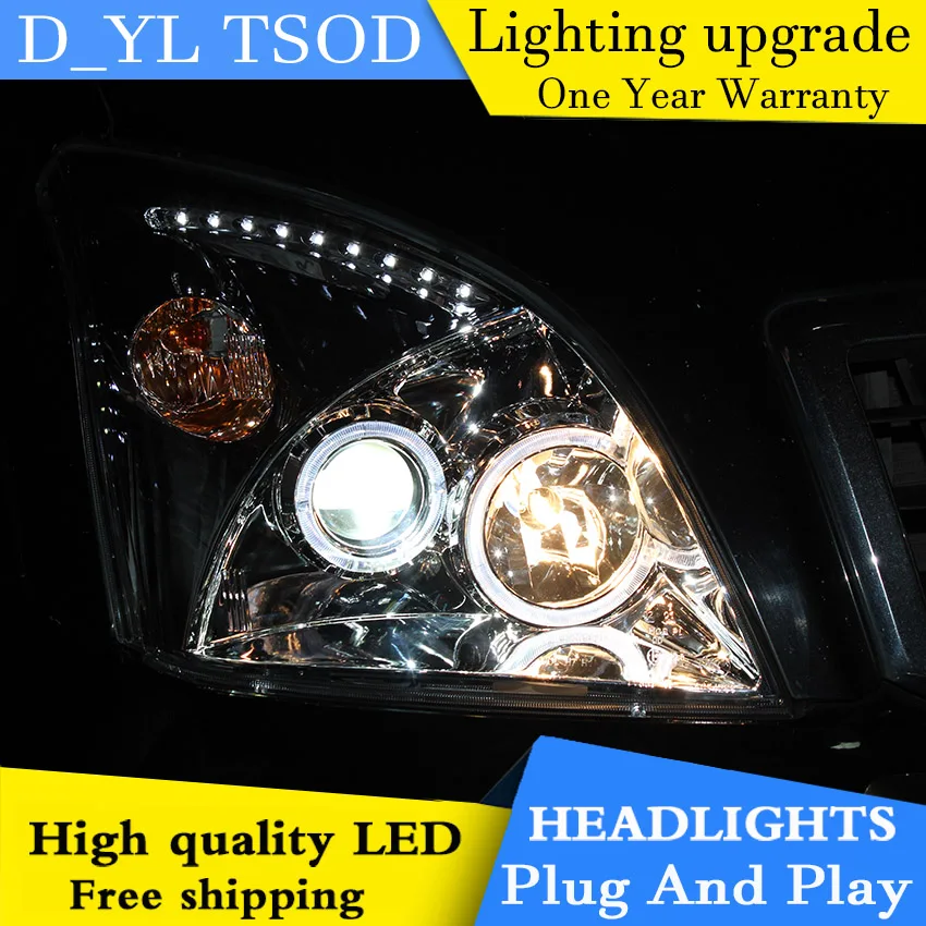 Автомобильная фара DY_L для Toyota Prado FJ120 2003-2009 светодиодный ные фары DRL H7/D2H HID, Ксеноновые Биксеноновые линзы
Автомобильная фара DY_L для Toyota Prado FJ120 2003-2009 светодиодный ные фары DRL H7/D2H HID, Ксеноновые Биксеноновые линзы