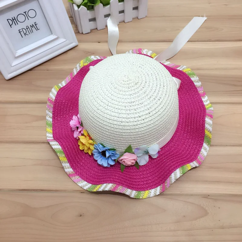 1 Pcs 2017 New Summer The Flower Bow Children Sun Hat Shade Straw Hat For Girl Multicolor Free Shipping
1 Pcs 2017 New Summer The Flower Bow Children Sun Hat Shade Straw Hat For Girl Multicolor Free Shipping
