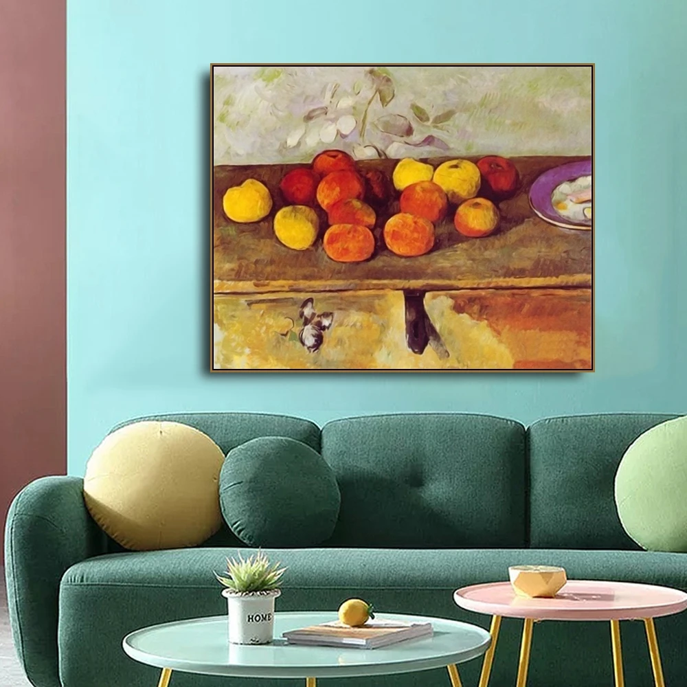 Still Life of Apple by Cezanne Famous Canvas Painting Calligraphy Posters and Prints For Home Living Room Wall Art Decoration
Still Life of Apple by Cezanne Famous Canvas Painting Calligraphy Posters and Prints For Home Living Room Wall Art Decoration