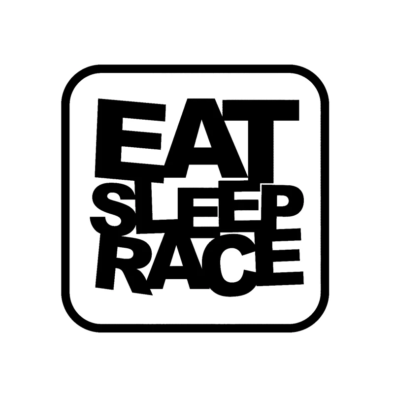 14CM*14CM Funny Eat Sleep Race Car-styling Vinyl Car Sticker Motorcycle SUVs Bumper Car Window Car Decal
14CM*14CM Funny Eat Sleep Race Car-styling Vinyl Car Sticker Motorcycle SUVs Bumper Car Window Car Decal