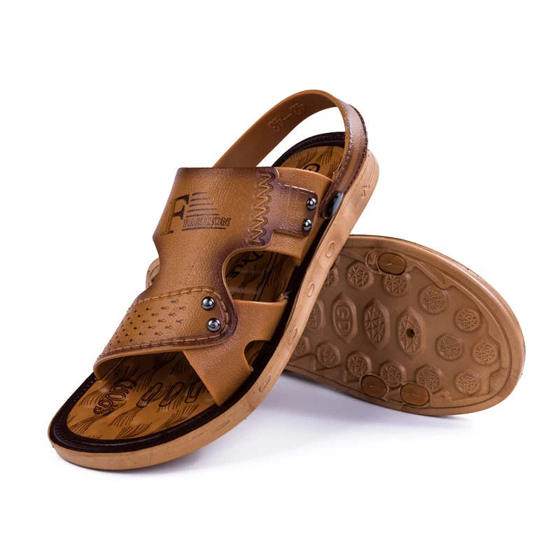 2019 Men's Summer Sandals Shoes Leather Comfortable Casual Sandals New Fashion Men Slip-on Slippers Footwear Zapatillas Hombre
2019 Men's Summer Sandals Shoes Leather Comfortable Casual Sandals New Fashion Men Slip-on Slippers Footwear Zapatillas Hombre