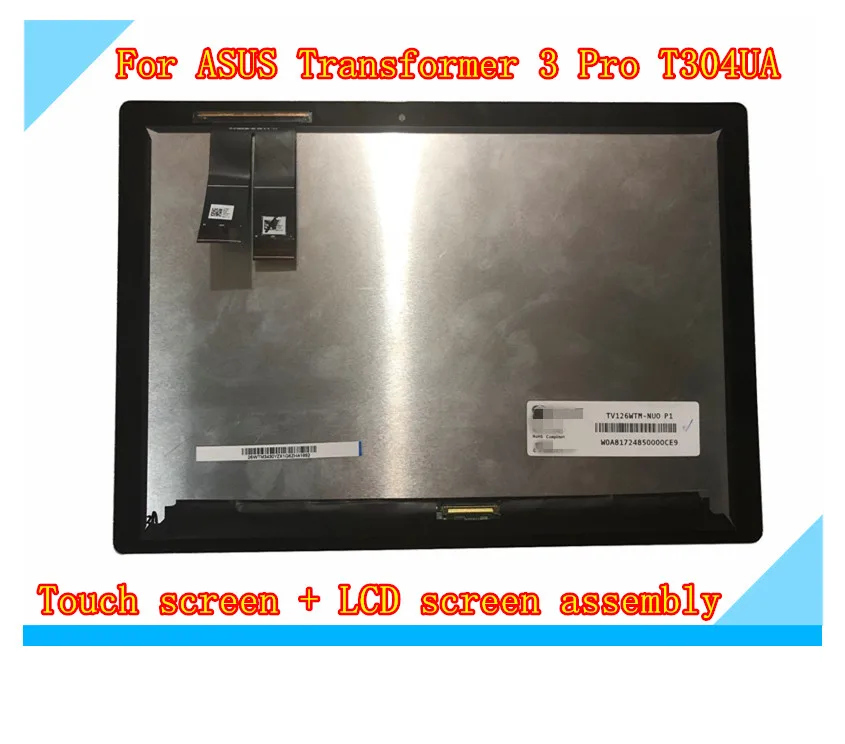 Replacement For ASUS Transformer 3 Pro / T303U / T303UA T304UA Tablet PC LCD + touch screen display screen accessories
Replacement For ASUS Transformer 3 Pro / T303U / T303UA T304UA Tablet PC LCD + touch screen display screen accessories