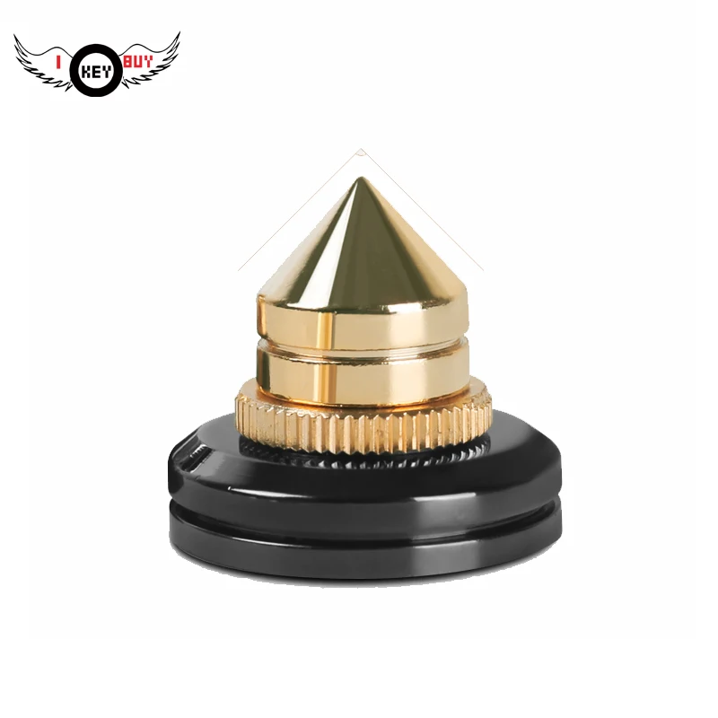 I Key Buy 4 шт. HiFi колонки изолирующие шипы подставки ножки из чистой меди базовые