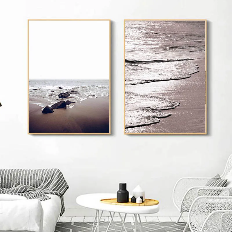 Seascape Wall Art Black White Canvas Posters Cactus Pictures for Living Room Decor Landscape Prints Painting Waterproof Ink
Seascape Wall Art Black White Canvas Posters Cactus Pictures for Living Room Decor Landscape Prints Painting Waterproof Ink
