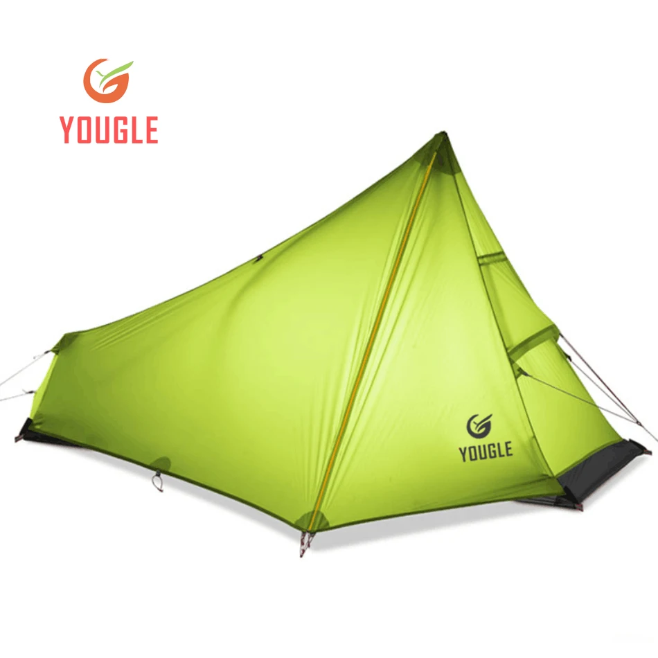Легкая нейлоновая палатка YOUGLE 15D для одного человека, для пешего туризма, трекинга, навес для кемпинга, путешествий, 3-х сезонная, с силиконовым покрытием
Легкая нейлоновая палатка YOUGLE 15D для одного человека, для пешего туризма, трекинга, навес для кемпинга, путешествий, 3-х сезонная, с силиконовым покрытием