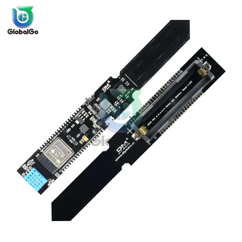 DHT11 Micro USB ESP32 wifi Bluetooth датчик влажности почвы модуль тестер растение Цветы Сад 18650