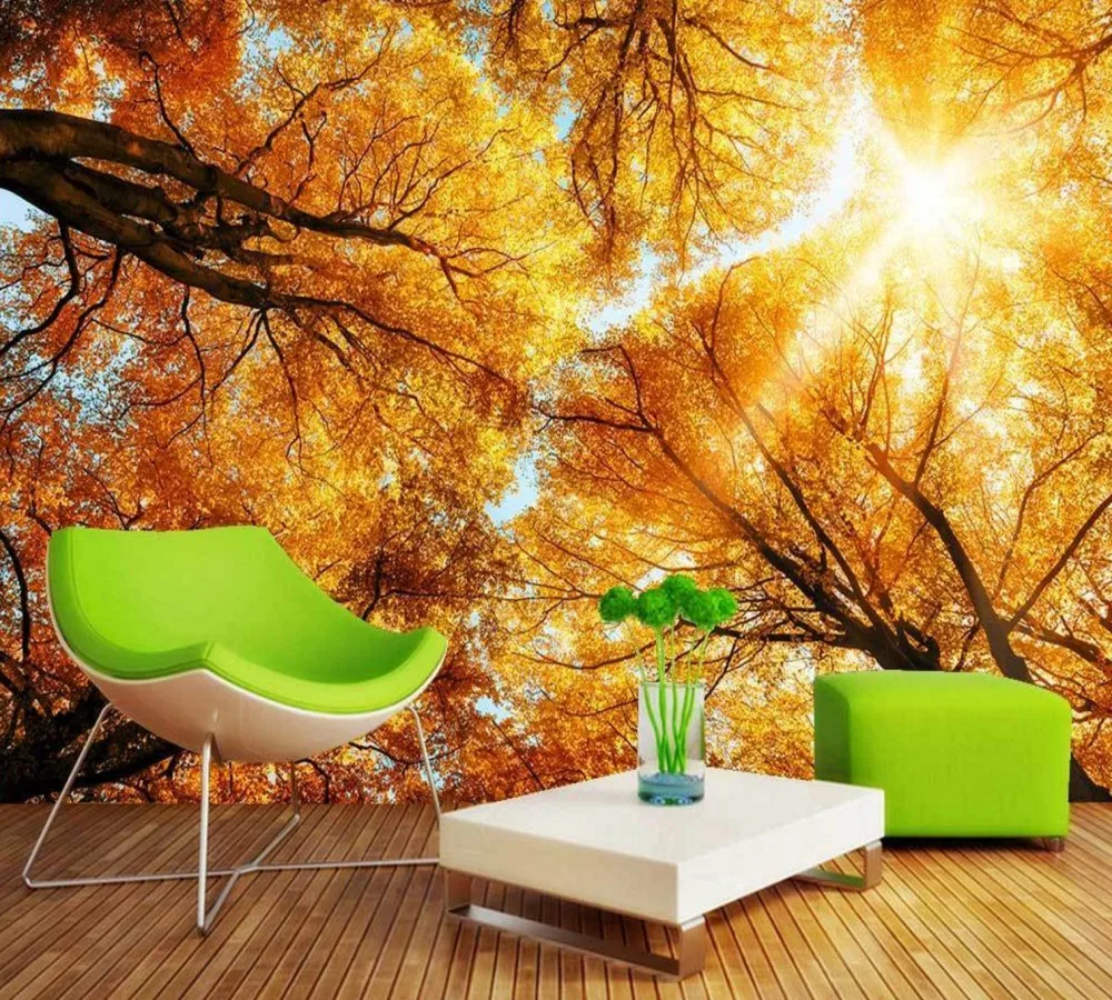 Free Shipping Sunny Autumn Golden Forest TV Background Wall Custom 3d Mural Living Room HD Wallpaper Beautiful Scenery Wallpaper
Free Shipping Sunny Autumn Golden Forest TV Background Wall Custom 3d Mural Living Room HD Wallpaper Beautiful Scenery Wallpaper